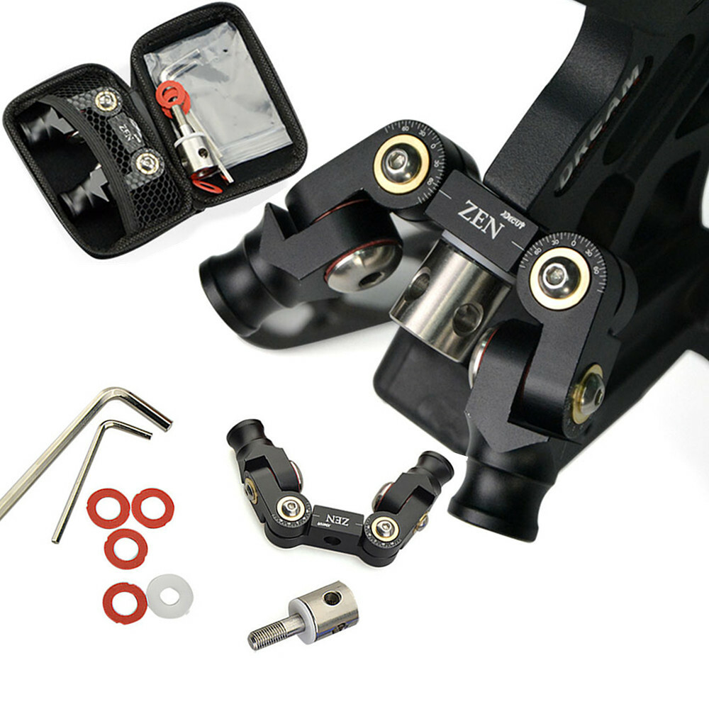 Double Sided V Bar Stabilizer Bow Archery Adjustable Quick Disconnect Decut ZEN