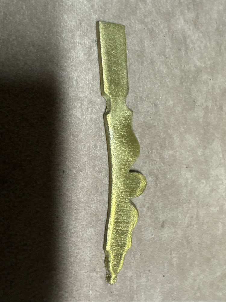 Zorger & Ernst York County Brass Flintlock Side Plate