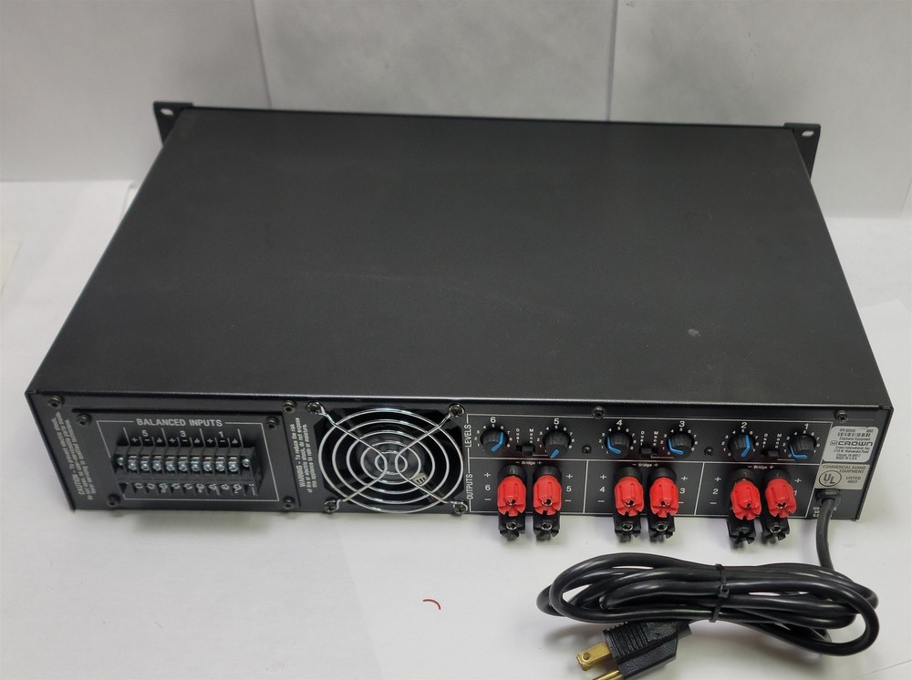 Crown CP660 Six-Channel Professional Power Amplifier