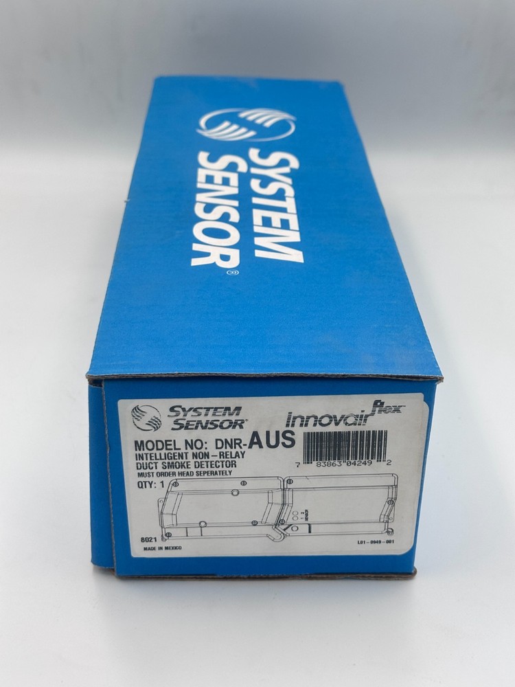SYSTEM SENSOR DNR-AUS INTELLIGENT NON-RELAY DUCT SMOKE DETECTOR
