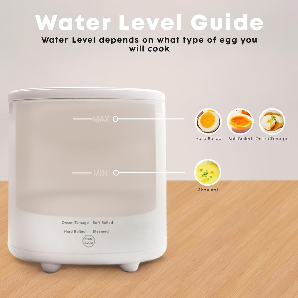 Compact Electric Egg Maker - All-in-One Egg Cooking Solution for Every Home