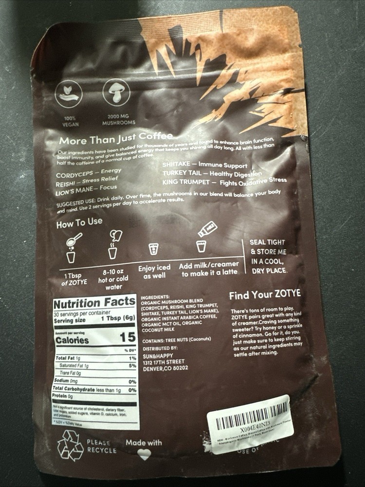 Zotye Mushroom Coffee