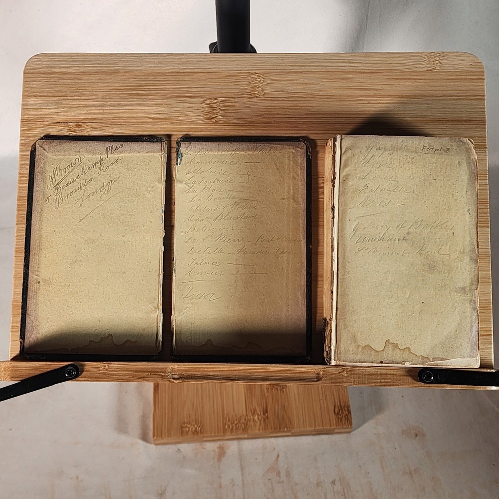 GALIGNANI'S NEW PARIS GUIDE 1844 Damaged Cover / Binding