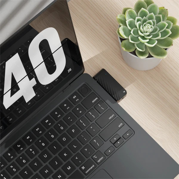 Just Wireless In-Flight Wireless Adapter For AirPods & Bluetooth Headphones New