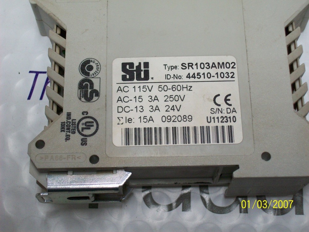 STI SR103AM02 SOLID STATE RELAY 44510-1032