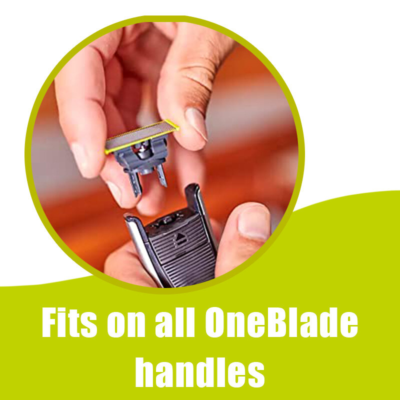 2X Philips OneBlade Razor Shaver QP2520/QP2630 Replacement Blade Head One Blade