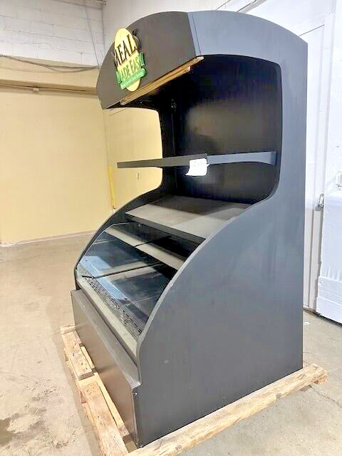 "STRUCTURAL CONCEPTS" REFRIGERATED LIGHTED VERTICAL DUAL ZONE OPEN DISPLAY CASE