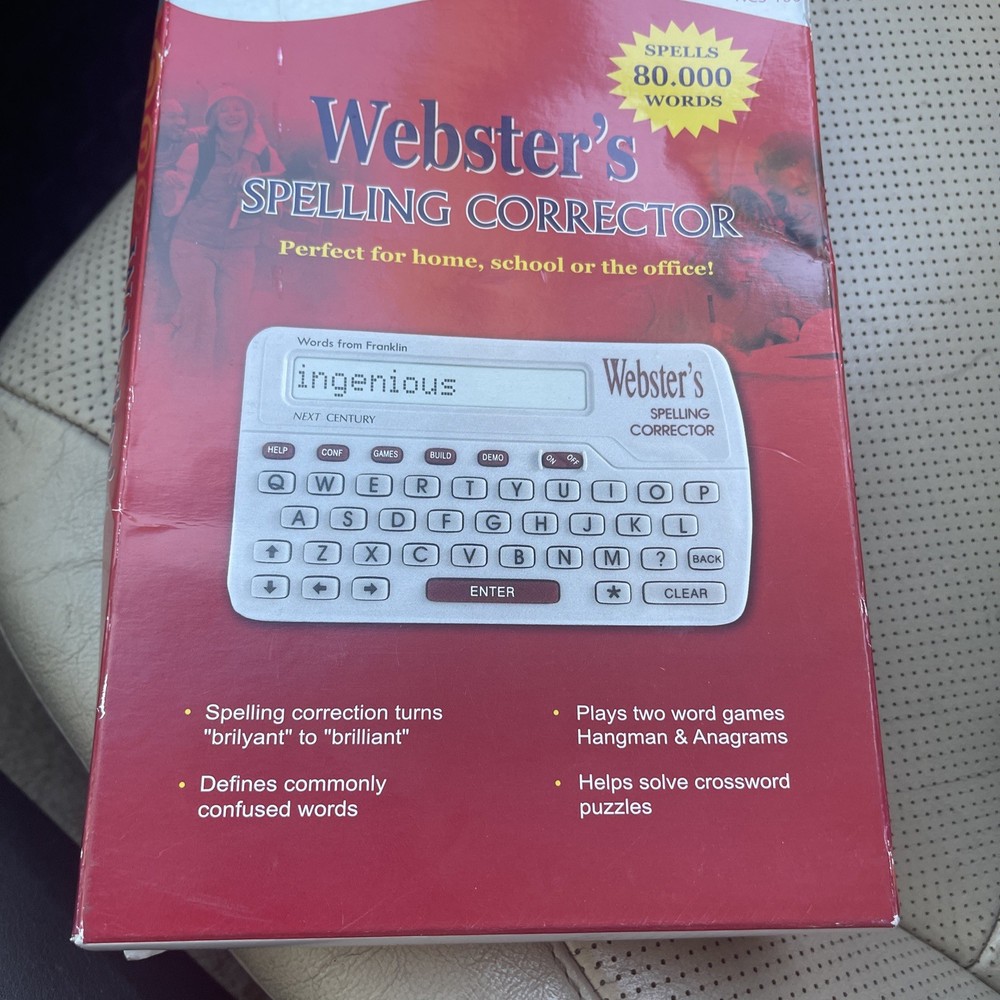 Webster's Spelling Corrector NCS-100
