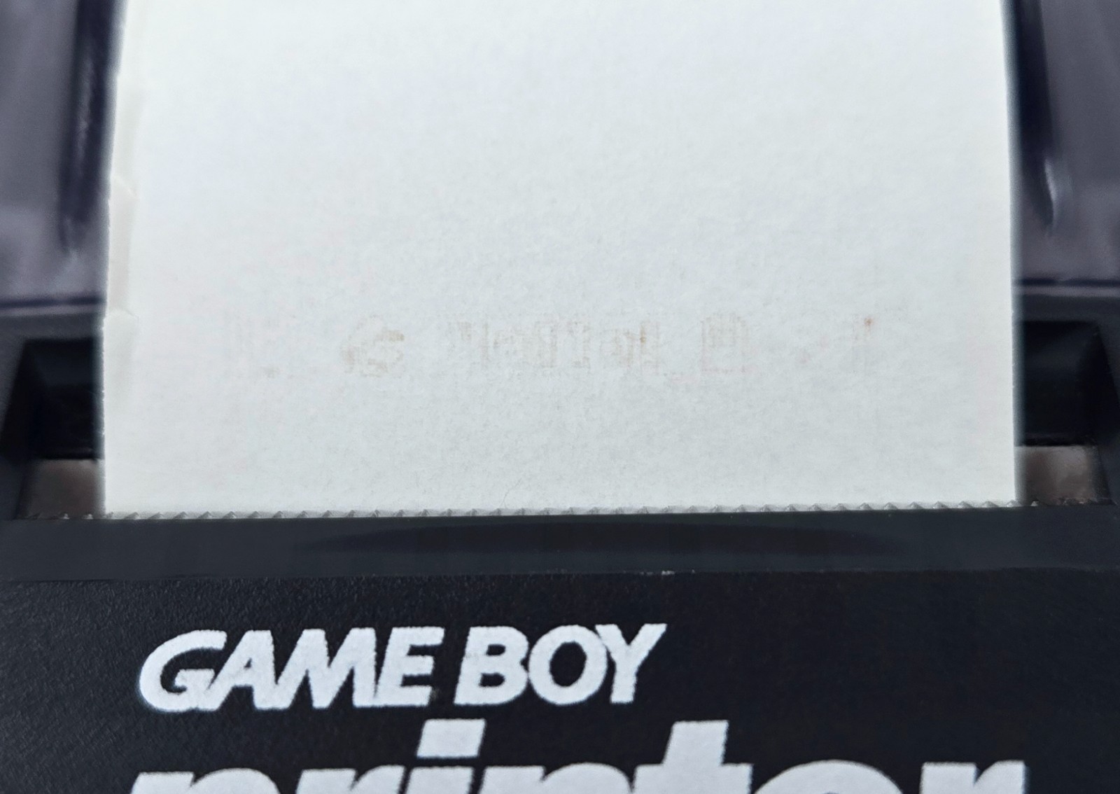 GAME BOY PRINTER STORE DEMO UNIT Extremely Rare AC Adapter Display Nintendo NFR