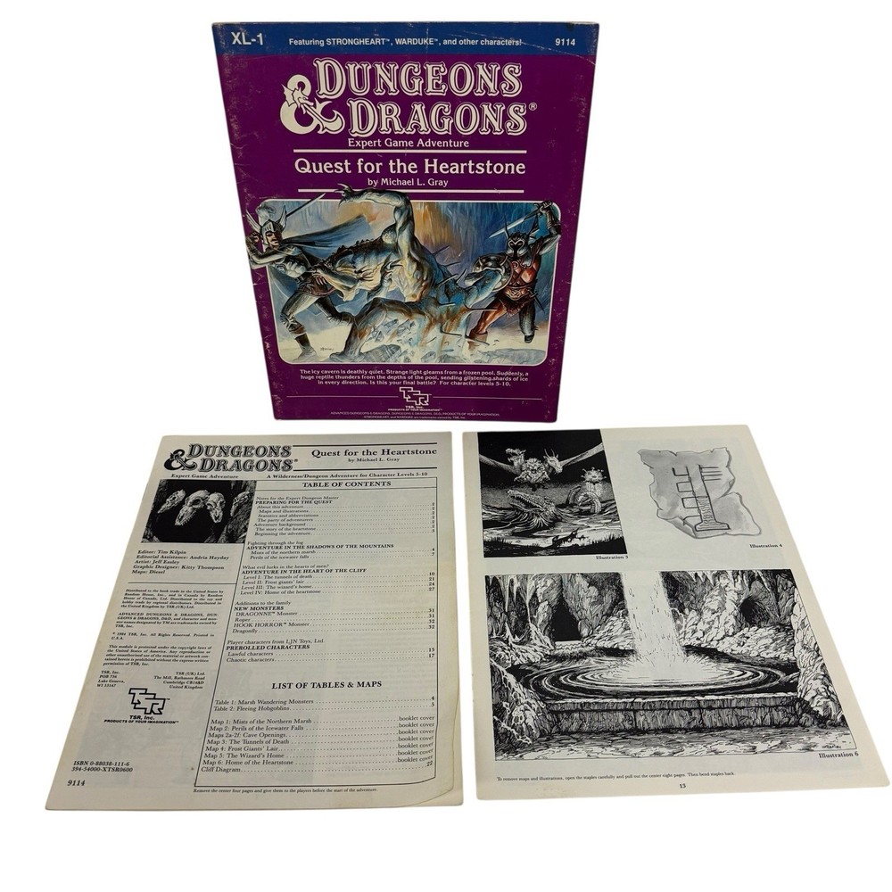 TSR Basic D&D Quest for the Heartstone VG