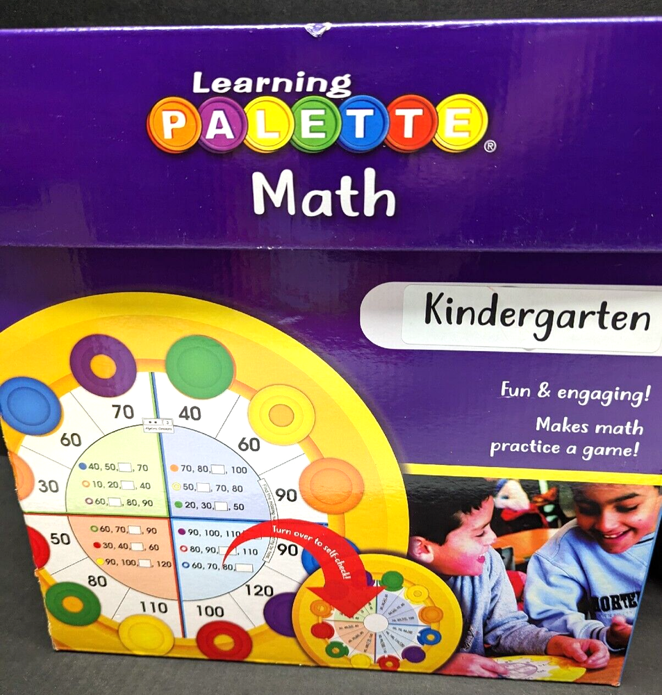 Learning Palette Kindergarten Math Base Complete 60 cards 720 Questions New