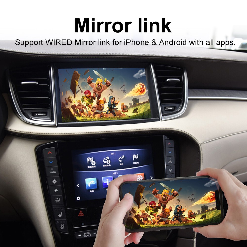 For Infiniti Carplay Android Auto Retrofit Decoder Q50 Q60 Interface 2015-2019