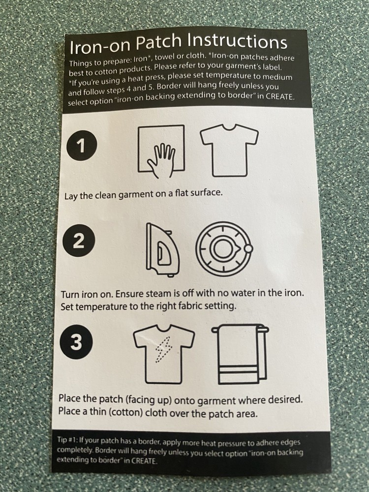 Iron-On Bigfoot Patch