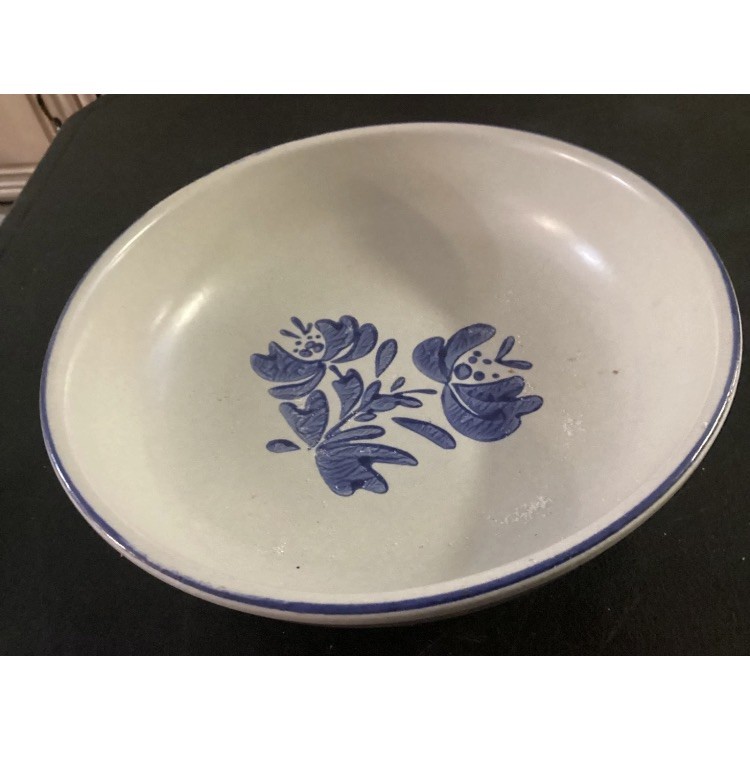 Single Pfaltzgraff Yorktown Pattern Short Serving Bowl / Dish