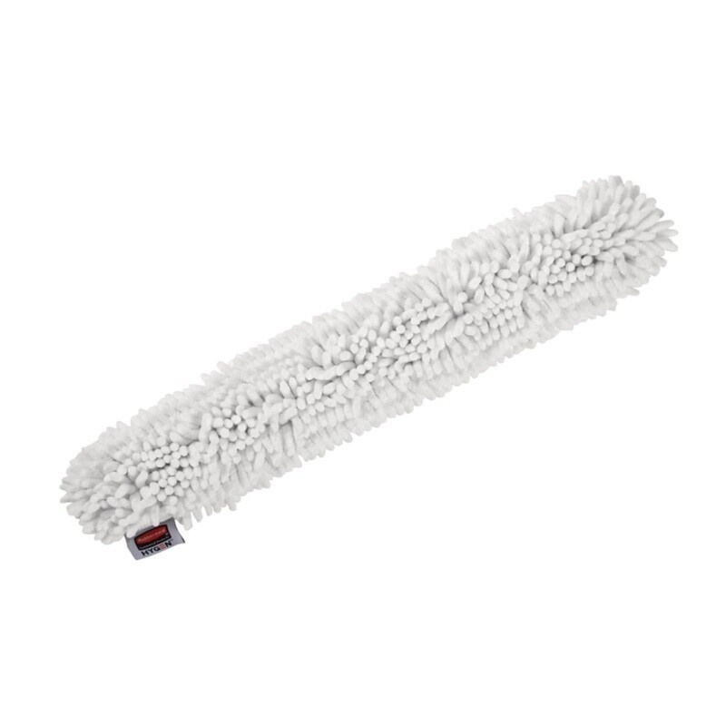 Flexible Microfiber Dusting Wand W/ Quick-Connect Handle Easy Cleaning White New