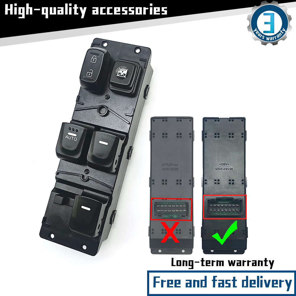 Fit For Hyundai Veloster 2012-2017 Master Power Window Switch Front Left NEW