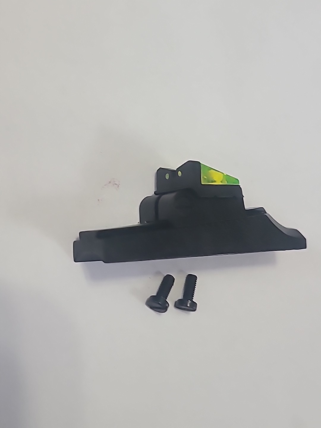 TRADITIONS E-BOLT .50 CAL MUZZLELOADER Rear Sight GREEN FIBER OPTIC W Screws
