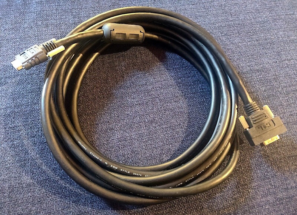 Mini SDR-to-MDR, Camera Link Machine-Vision BLACK Cable: @2m (6.6ft)