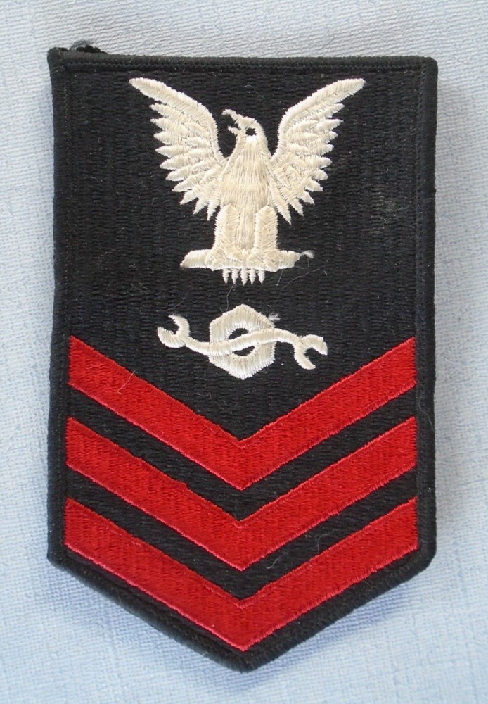 US Navy Construction Mechanic, Petty Officer First class patch