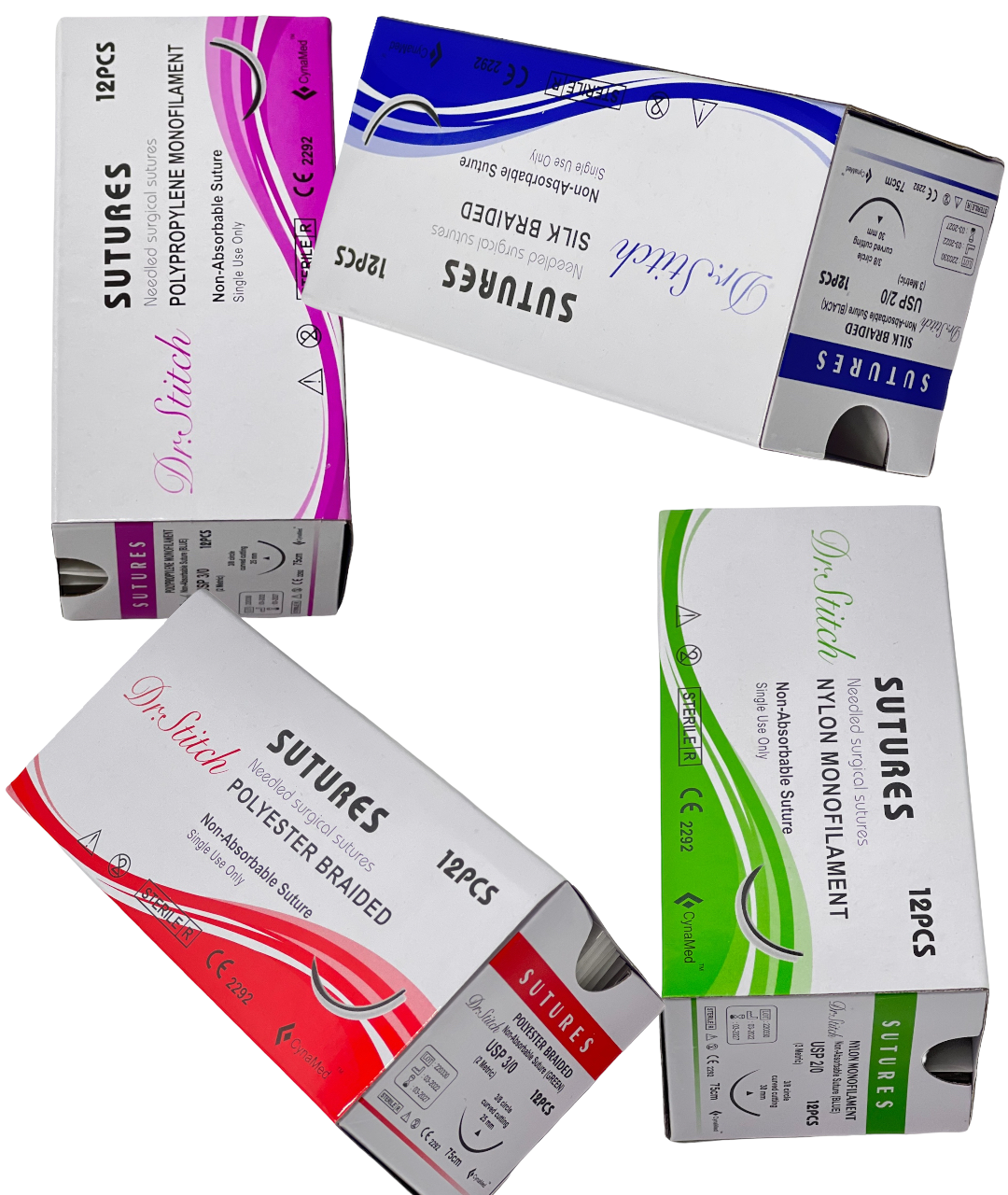 Training Suture Threads Emergency First Aid Kit Tools Wound Treating Practice