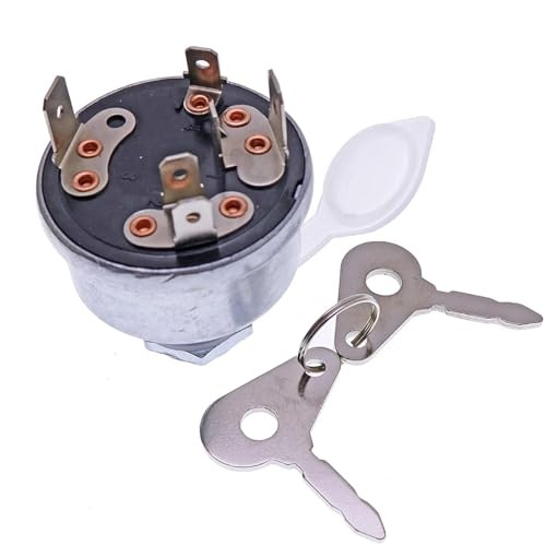 Ignition Switch with Keys Compatible with Case David Brown Tractor - Fits 770