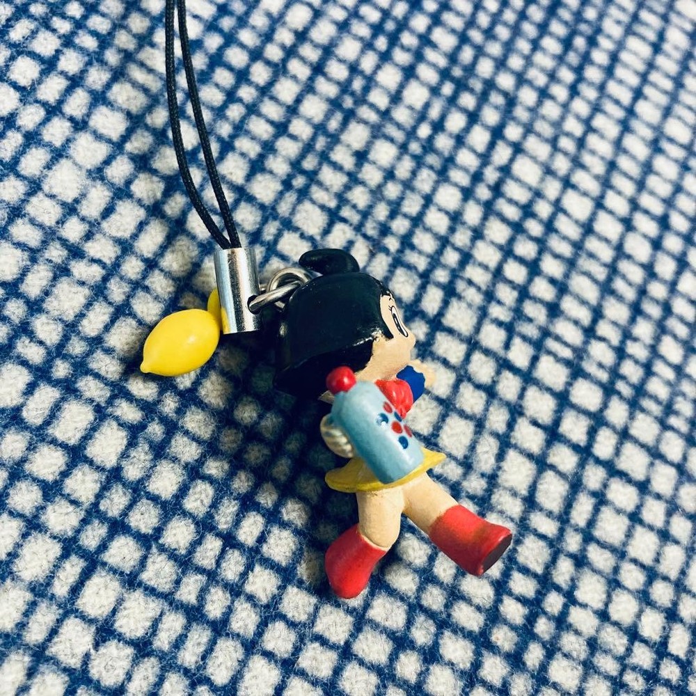 Showa Retro Melmo-chan Strap