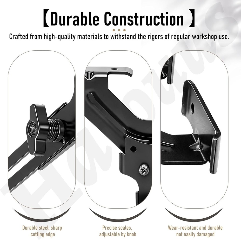 DNP618 Edge Guide for Fixed Base Compact Router, Compatible With DEWALT DWP611 R
