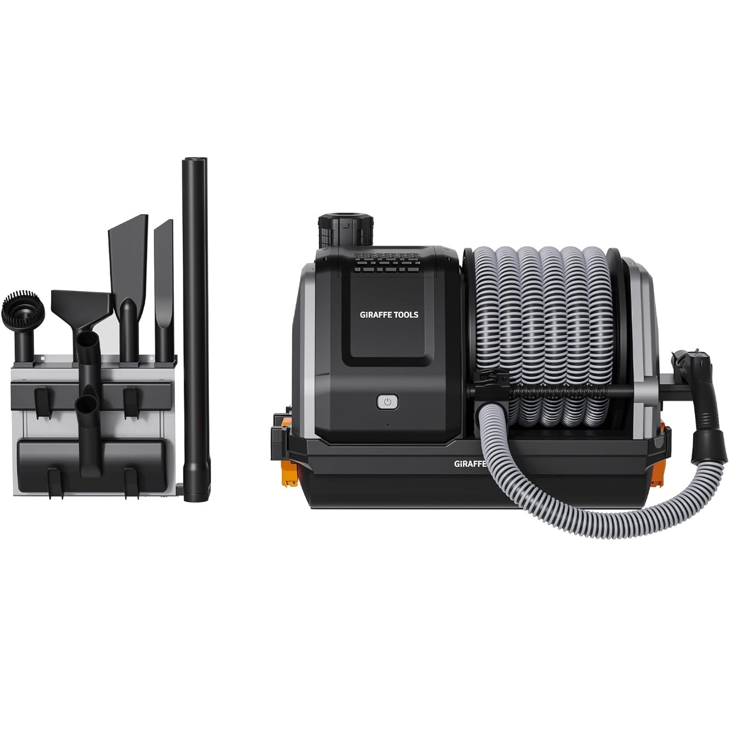 Giraffe Tools Wet Dry Vacuum Cleaner with 30FT Retractable Hose--Remote Control