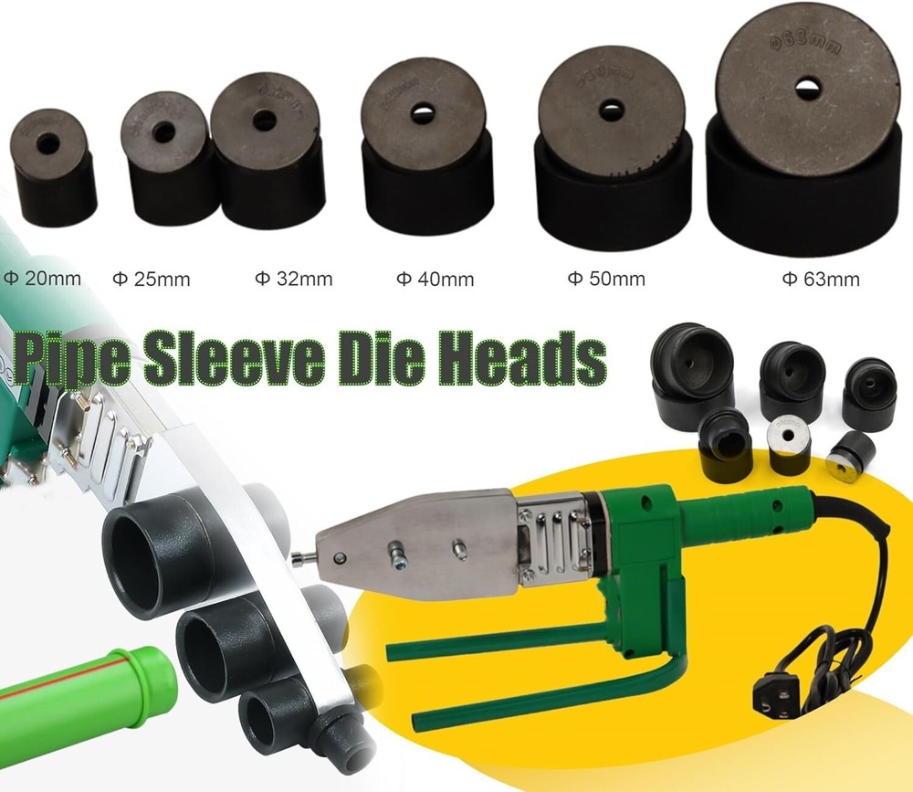 110V Plastic Pipe Welding Tool kit Adjustable Socket Fusion Pipe Welder