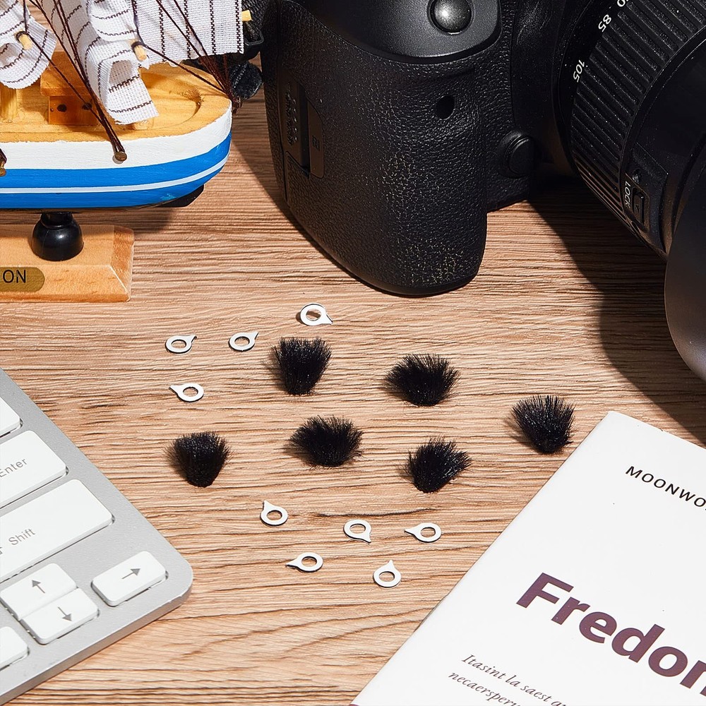 10 Pcs Camera Mic Windscreen Wind Muff Built in Microphone Camera Mic Muff C...