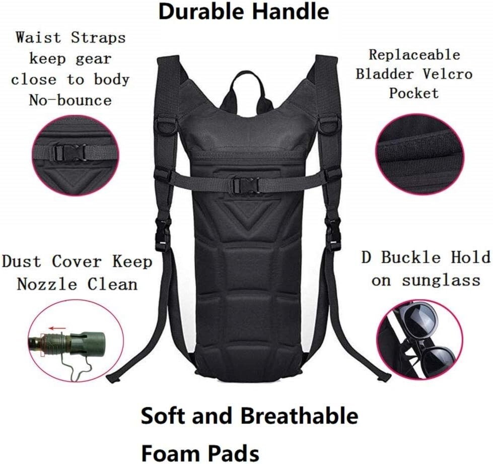 NEW Camelback Hydration System Bladder 3L/ 100 oz Black