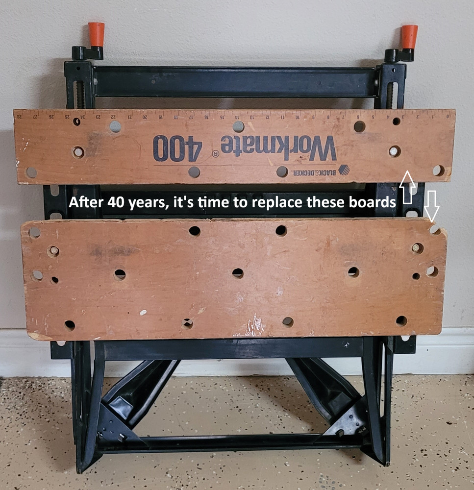 Black & Decker Workmate 400 - Replacement Boards (Custom Made To Order)