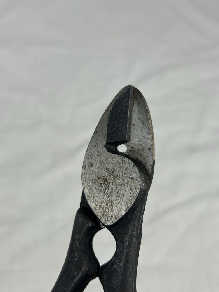 Klein 7.5" All Purpose Cutting Shears Cable Cutters Red Handle 1104