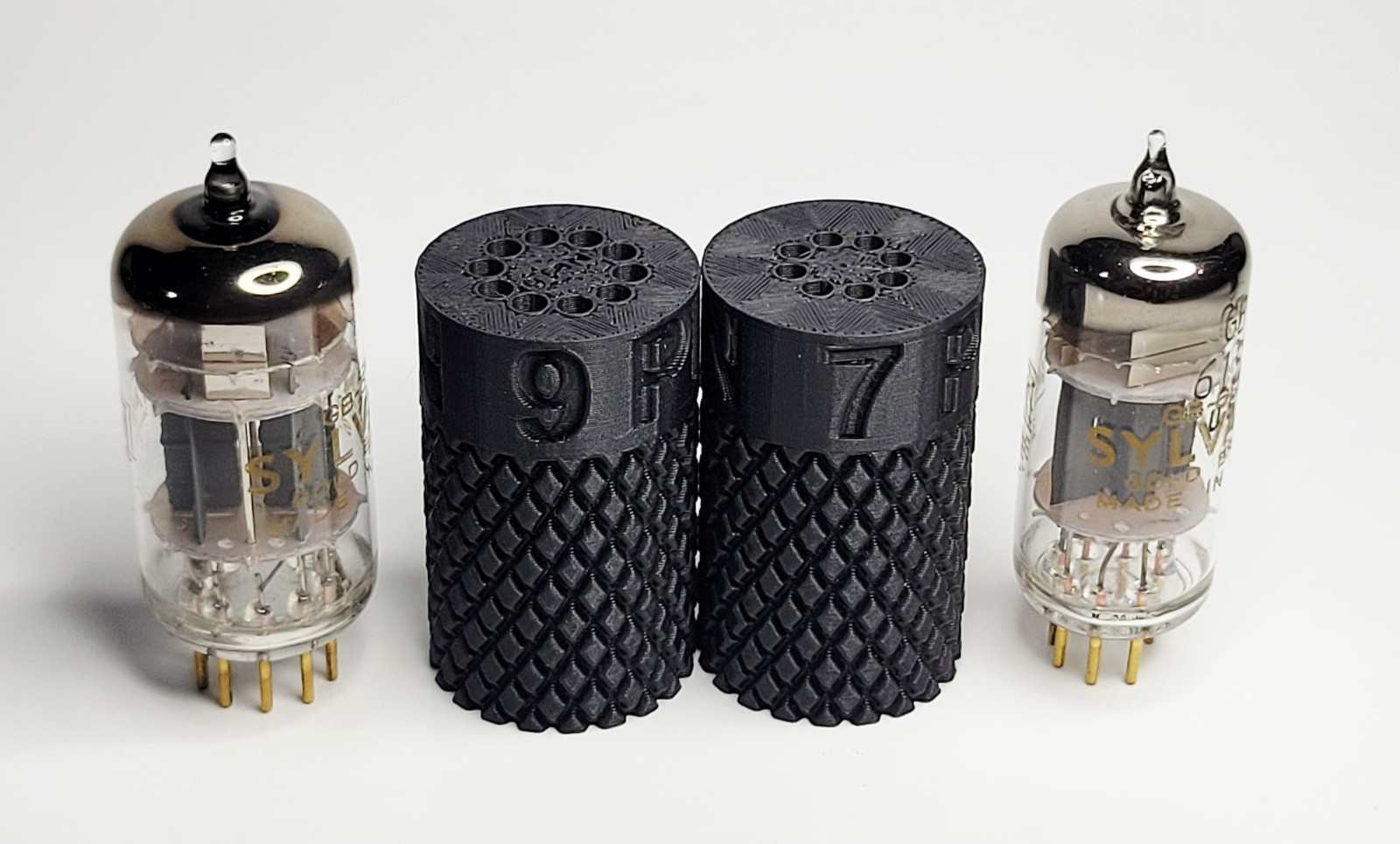 Pocket size Vacuum Tube Pin Straighteners for 7-Pin B7G-Base & 9-Pin B9A-Base