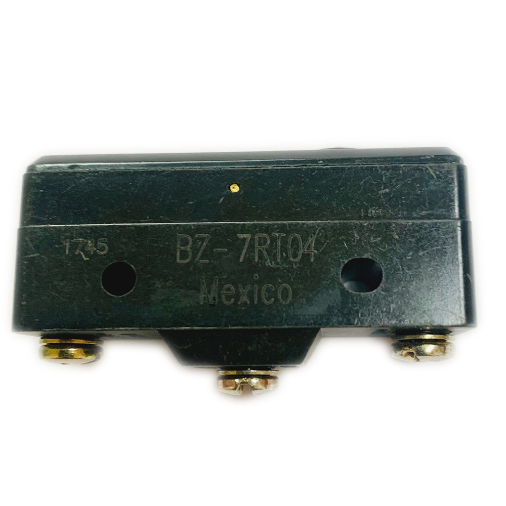 BZ-7RT04 Premium Large Basic Switch, SPDT, 15 A @ 115 Vac, Pin Plunger, Silver C