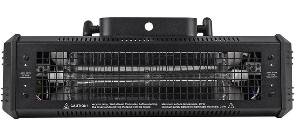 American DJ Mega Flash DMX 800-Watt Compact DMX Strobe Light+Backpack ADJ