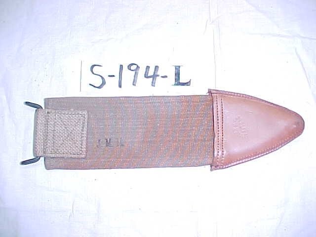 WW1 BOLO FIGHTING KNIFE SHEATH