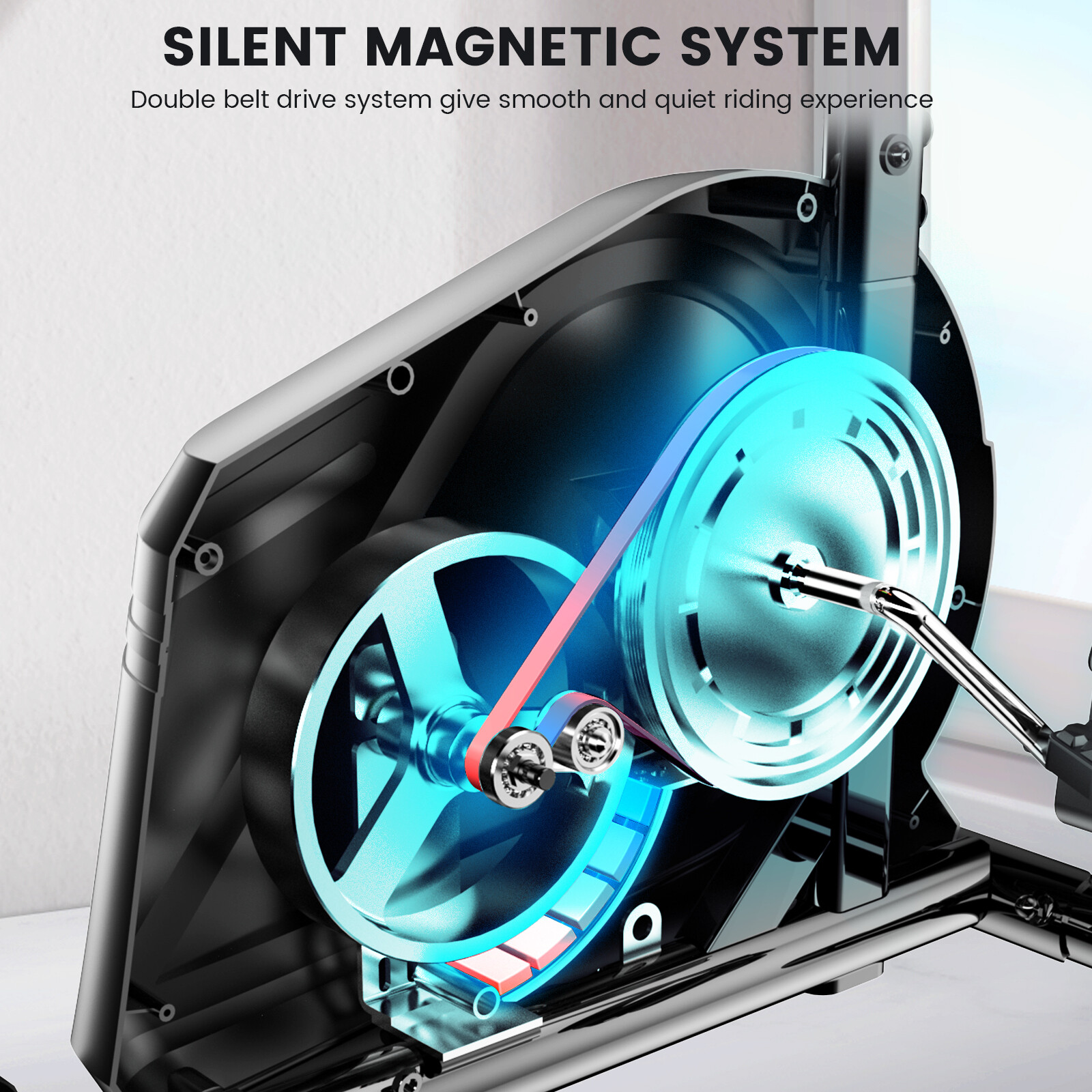 Indoor Stationary Bike Recumbent Exercise Bike Cycling Fitness Bike Workout Bike