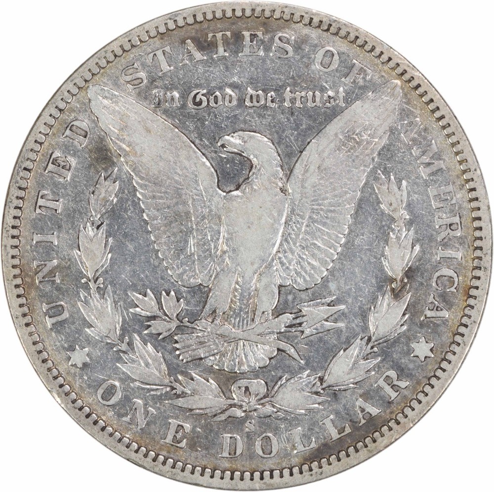 1896-O Morgan Silver Dollar VF Uncertified #606
