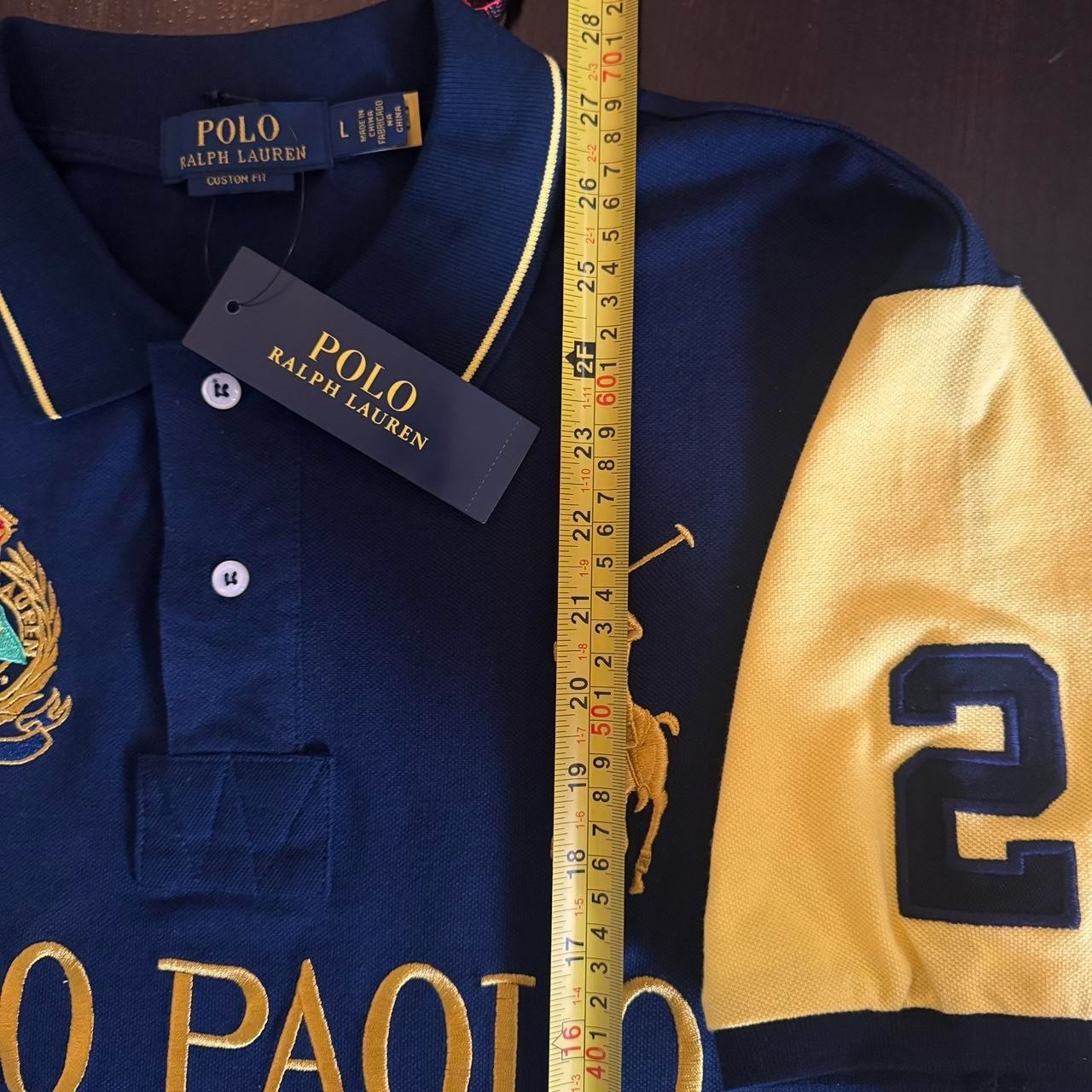 Chief Keef Polo Sao Paolo Brazil Polo Shirt Red Black Yellow