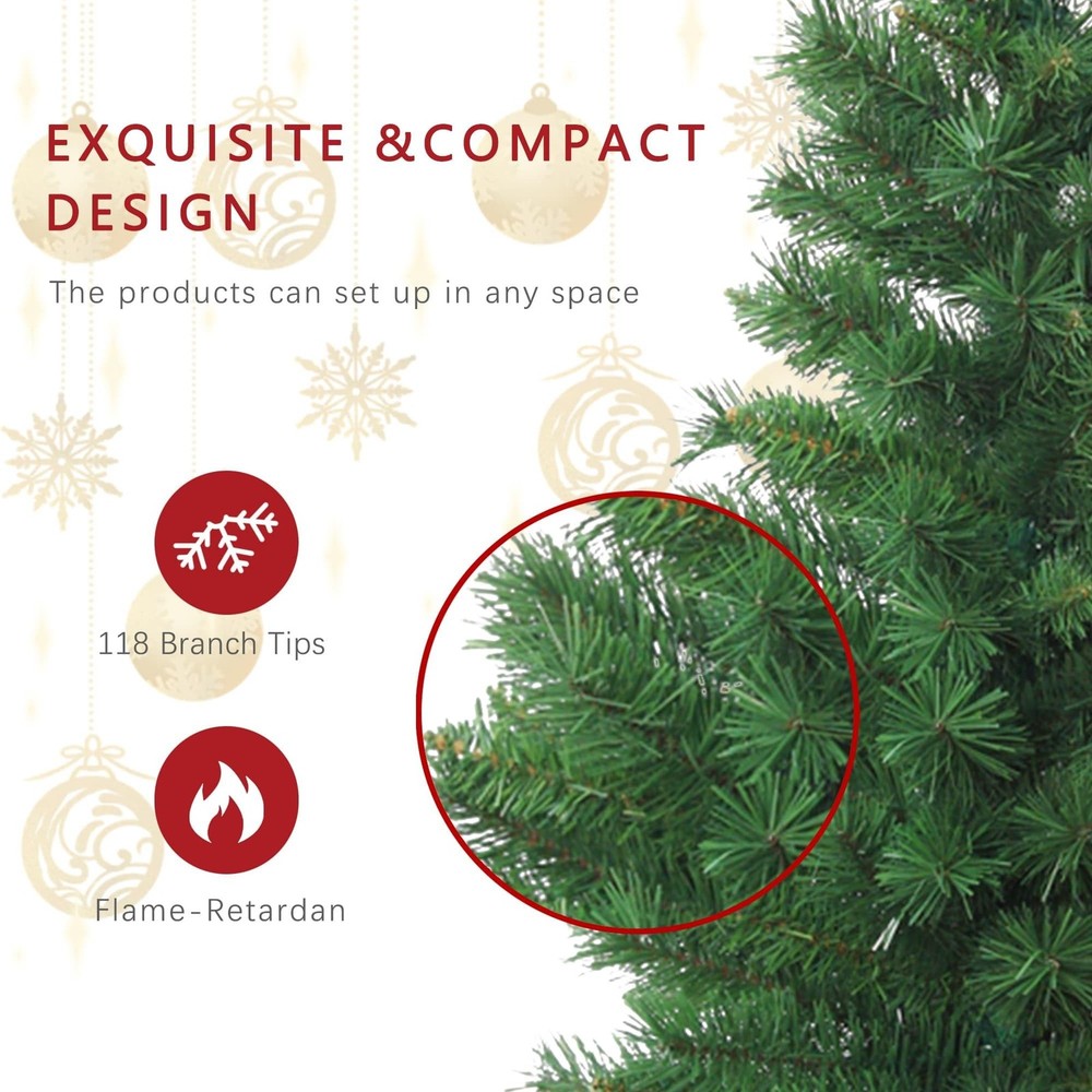 Jeco 3 FT Tacoma Pine Artificial Christmas Tree