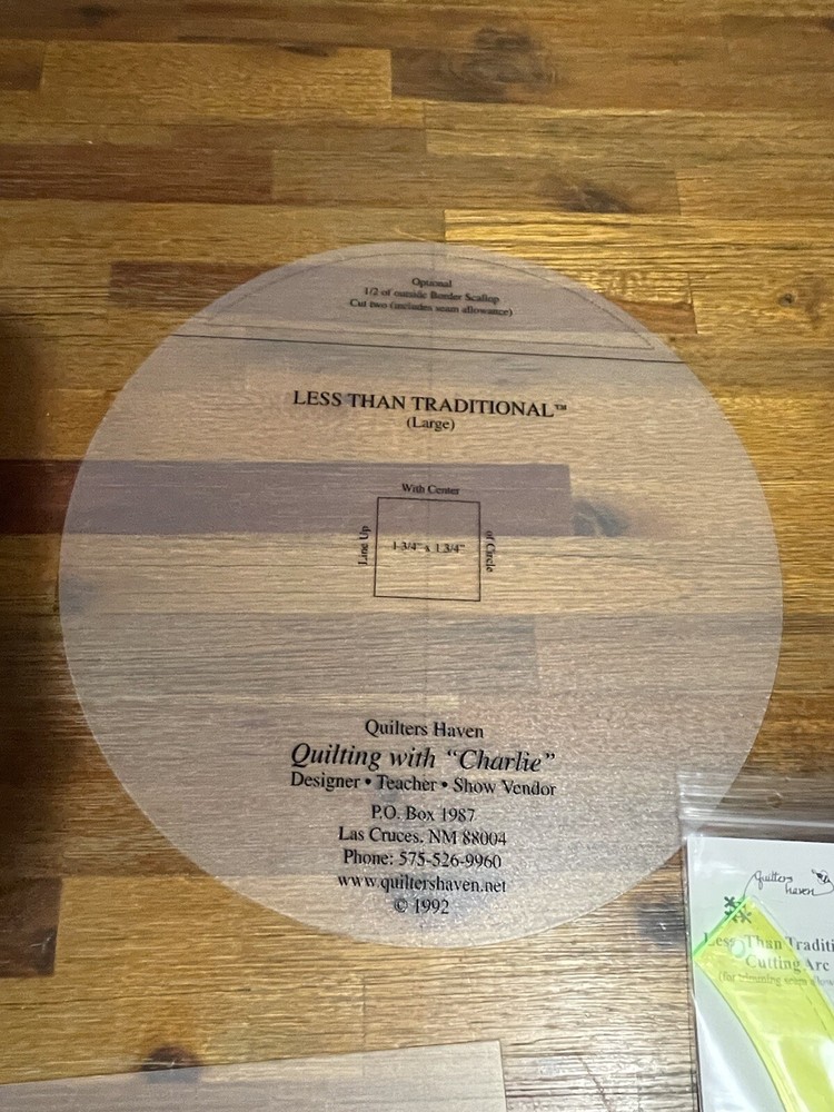 Less than Traditional Quilting Kit Haven Pattern Basic Technique Pattern READ