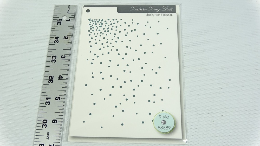 2015 Memory Box Texture Designer Stencil Tiny Dots 88589