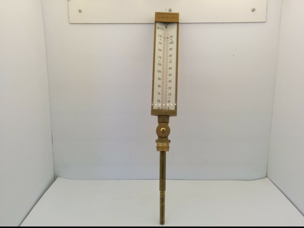 WEKSLER AA5L9 INDUSTRIAL THERMOMETER, ADJUST ANGLE, NIB