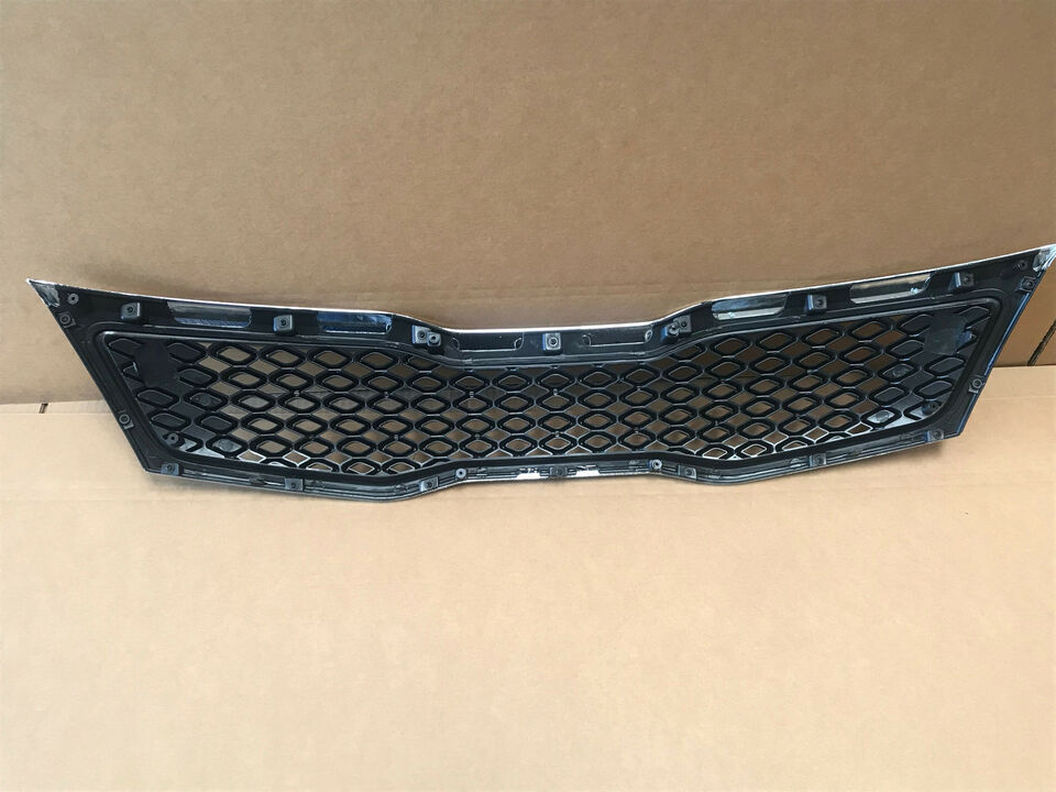 Front Upper Bumper Grille Chrome Honeycomb Grill For 2011-2012 2013 Kia Optima