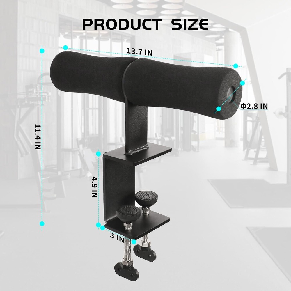 Nordic Curl Squat Rack: Leg Extension Attachment for Nordic Hamstring Abs