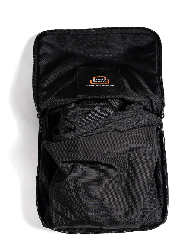Bags in Bag Foldable BackPack Black