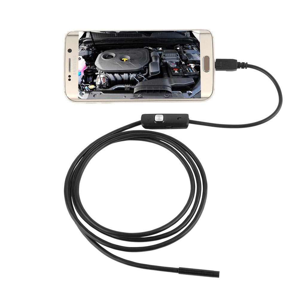 Waterproof Endoscope Borescope Inspection Camera Tool Kit for Android Phone Car