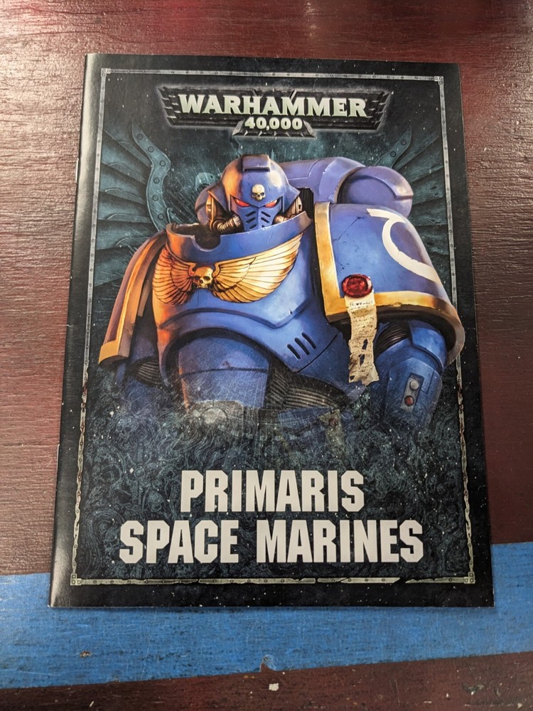 Primaris Space Marines Warhammer 40,000 40K Book