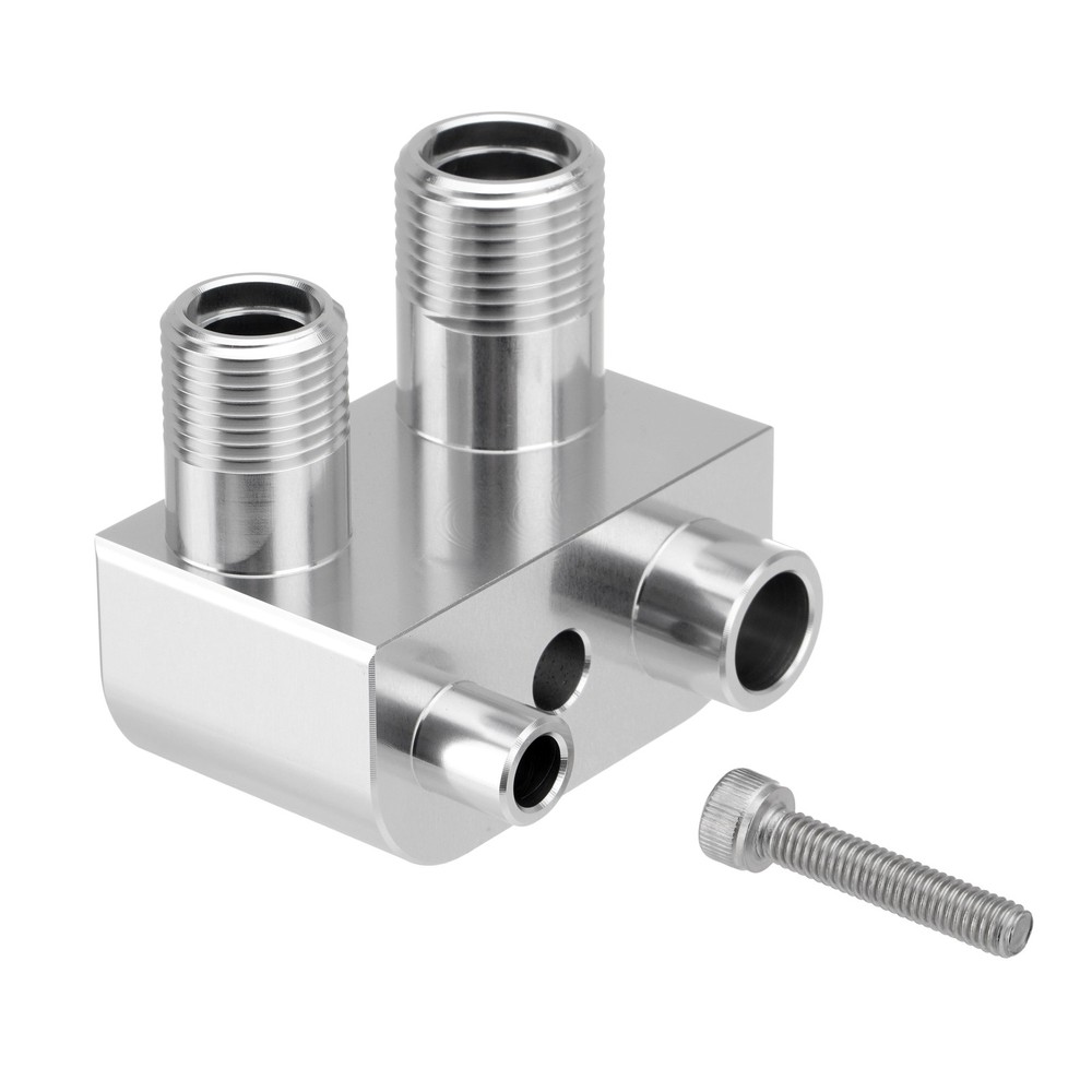 For GM Gen V L86 L83 L82 Engine Swap Conversion A/C Compressor Adapter Fitting